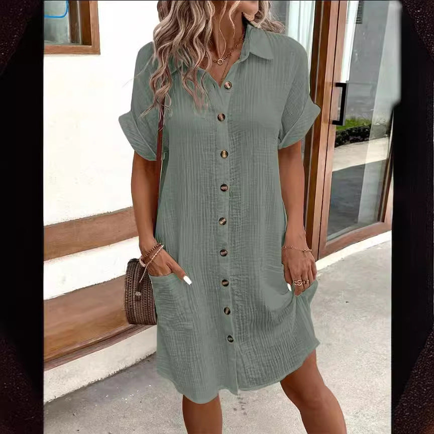 Summer Short Sleeve Shirt