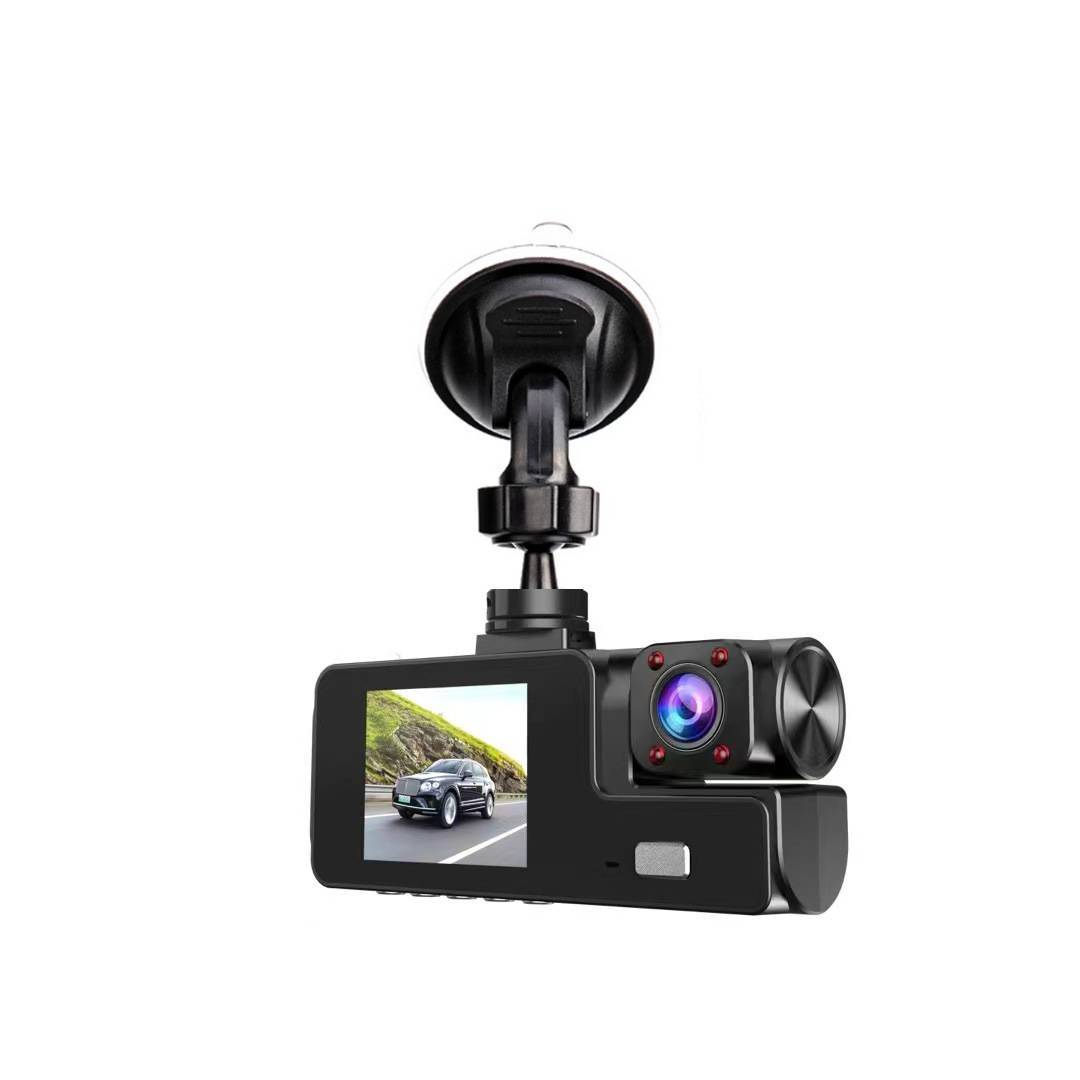 Dash Cam Car HD 1080P Front Rear Inside Dual Lens Video Recorder Camera G-Sensor